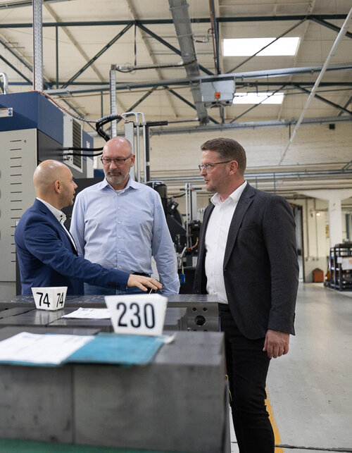 Gespräch zwischen Ralph Birkle, Uwe Dierks und Roman Getz