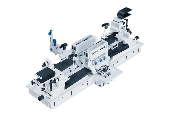 Eine hochmoderne Maschine zur Zylinderkopfbearbeitung, ausgestattet mit präzisen Werkzeugen und einem robusten Design.