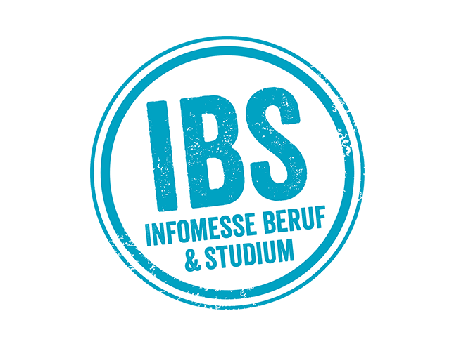 Die Grafik zeigt das Logo der IBS Infomesse in Günzburg