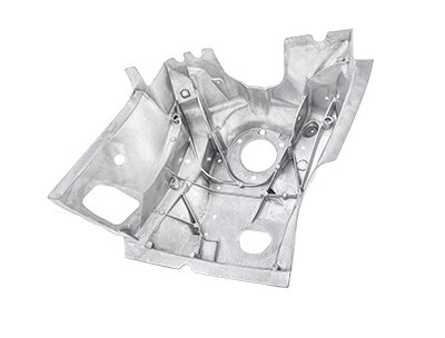Ein präzise gefertigtes Aluminiumbauteil.