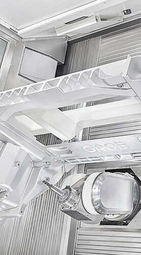 Ein Bearbeitungszentrum zur Bearbeitung von Mega-Castings von GROB