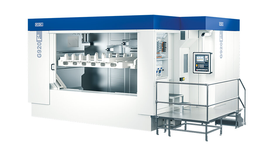 Mit ihrem kompakten Design und der fortschrittlichen Technologie ist die G920F4 von GROB perfekt für moderne Produktionsumgebungen.