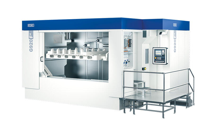 Mit ihrem kompakten Design und der fortschrittlichen Technologie ist die G920F4 von GROB perfekt für moderne Produktionsumgebungen.