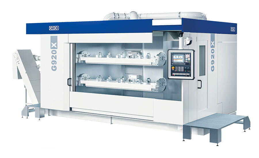Mit ihrem kompakten Design und der fortschrittlichen Technologie ist die G920X von GROB perfekt für moderne Produktionsumgebungen.