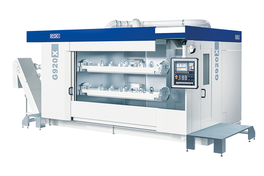Mit ihrem kompakten Design und der fortschrittlichen Technologie ist die G920X von GROB perfekt für moderne Produktionsumgebungen.